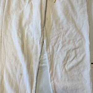 Women’s Classic White Joggers